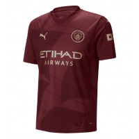 Dres Manchester City Erling Haaland #9 Rezervni 2024-25 Kratak Rukav